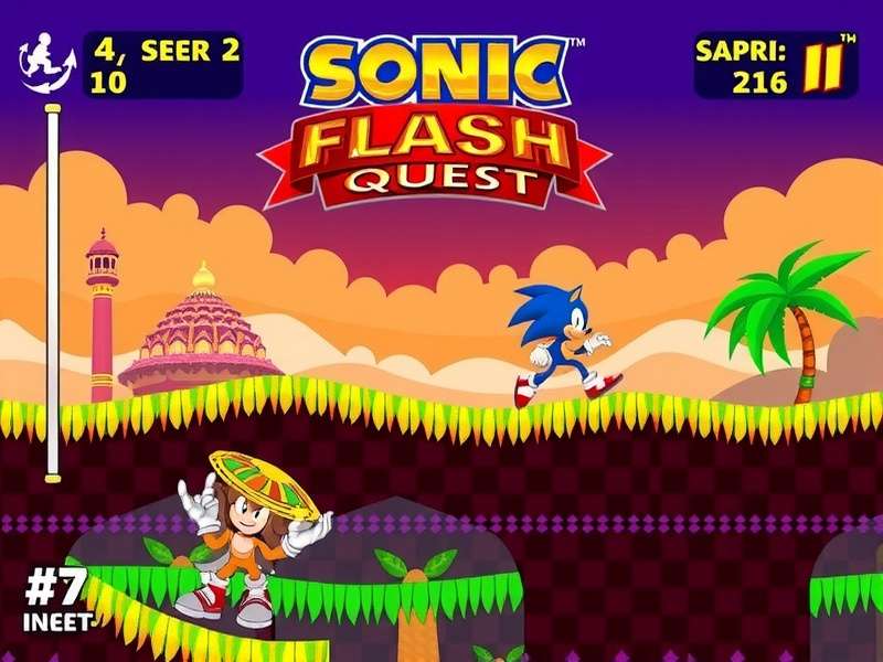 Sonic Flash Quest Indian gaming community meetup